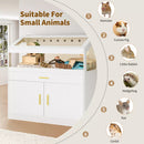 Waleaf 39 inch Hamster Cage with Acrylic Panels & Storage Shelf, Openable Top Habitats for All Your Small Pets（39.4" x19.7"x 40.4"）