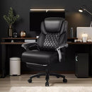 Waleaf 500lbs Big and Tall Office Chair with Adjustable Headrest for Adults, Computer Chair Home Office Desk Chair with Retractable Footrest for Home Office