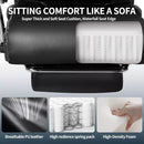 Waleaf 500lbs Big and Tall Office Chair with Adjustable Headrest for Adults, Computer Chair Home Office Desk Chair with Retractable Footrest for Home Office