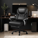 Waleaf 500lbs Big and Tall Office Chair with Adjustable Headrest for Adults, Computer Chair Home Office Desk Chair with Retractable Footrest for Home Office