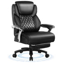 Waleaf 500lbs Big and Tall Office Chair with Adjustable Headrest for Adults, Computer Chair Home Office Desk Chair with Retractable Footrest for Home Office