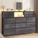 Waleaf 70" Bedroom Dresser with 13 Large Drawers, Long Dressers & Chests of Drawers for Closet2