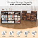 Waleaf 70" Bedroom Dresser with 13 Large Drawers, Long Dressers & Chests of Drawers for Closet2