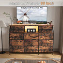 Waleaf 70" Bedroom Dresser with 13 Large Drawers, Long Dressers & Chests of Drawers for Closet2