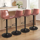 WALEAF Bar Stools Set of 2 Modern Swivel Bar Chairs