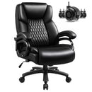 WALEAF Big and Tall Office Chair 500lbs, Adjustable Lumbar Support Executive Office Chair-1