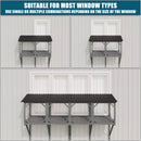 Waleaf Cat Window Box for Large Cats,Outdoor Cat Catio for Sunbathing, Napping & Overlooking