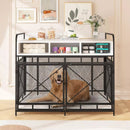 Waleaf Dog Crate Furniture, Dog Kennel Furniture for Large Breed