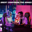 Bossin Ergonomic Adult Gamer Chair, 330 lb Computer Chair, Racing Gaming Office Chair, Gamer Height Adjustable Swivel Chair with Lumbar Support and Headrest