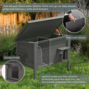 Waleaf Outdoor Cat House Weatherproof with TWO Escape Doors, Feral Cat Shelter for Outdoor Cats, Insulated All-Round Foam