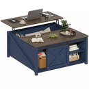 Waleaf Wooden Coffee Table, Lift Top Coffee Table with Large Hidden Storage Shelf for Living Room
