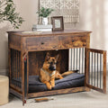 Wood Furniture Style Crate with 2 Doors
