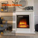 BOSSIN 18 Inch Electric Fireplace Insert with Touch Screen&Remote Control