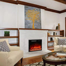 BOSSIN 23 Inch Electric Fireplace Insert with Touch Screen&Remote Control