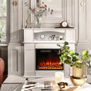 BOSSIN 43" Electric Fireplace with Mantel