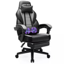 BOSSIN Heavy Duty PC Gaming Chair with Footrest, Design for Big Guy BGC01 Vitesse Home