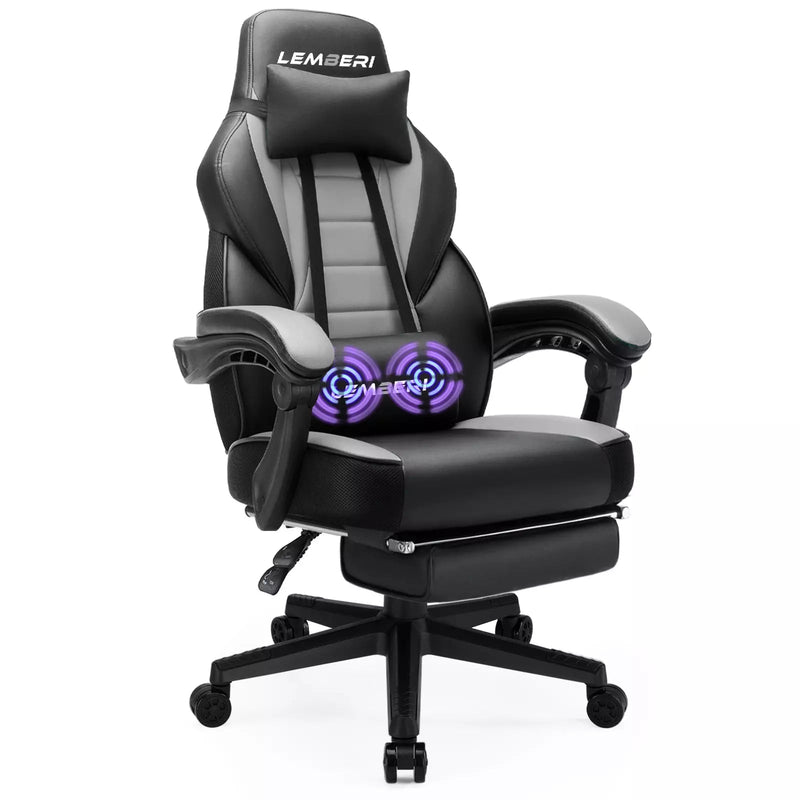 BOSSIN Big and Tall Heavy Duty PC Gaming Chair Design for Big Guy