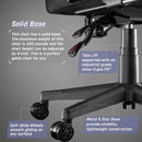 BOSSIN Big and Tall Heavy Duty PC Gaming Chair, Ergonomic Video Game Chairs with Footrest