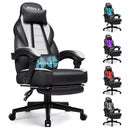 BOSSIN Big and Tall Heavy Duty PC Gaming Chair, Ergonomic Video Game Chairs with Footrest