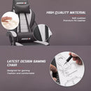 BOSSIN Big and Tall Heavy Duty PC Gaming Chair, Ergonomic Video Game Chairs with Footrest