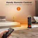 BOSSIN Ceramic Quiet-Heating Electric Space Heater with Thermostat and Timer SP01 Vitesse Home