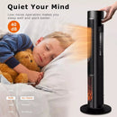 BOSSIN Ceramic Quiet-Heating Electric Space Heater with Thermostat and Timer SP01 Vitesse Home