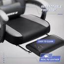 BOSSIN Heavy Duty PC Gaming Chair with Footrest, Design for Big Guy BGC01 Vitesse Home