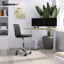 BOSSIN Mid-Back Height Adjustable Office Chair, Armless Swivel Task Chair OF05 Vitesse Home