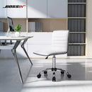 BOSSIN Mid-Back Height Adjustable Office Chair, Armless Swivel Task Chair OF05 Vitesse Home