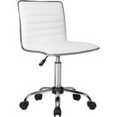 BOSSIN Mid-Back Height Adjustable Office Chair, Armless Swivel Task Chair OF05 Vitesse Home