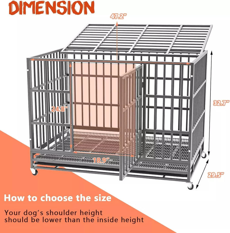 Large crate size sales for a dog