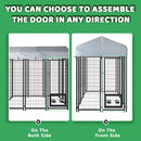 Vitesse 6x4x6 FT Outdoor Large Dog Kennel PLB02 Vitesse Home