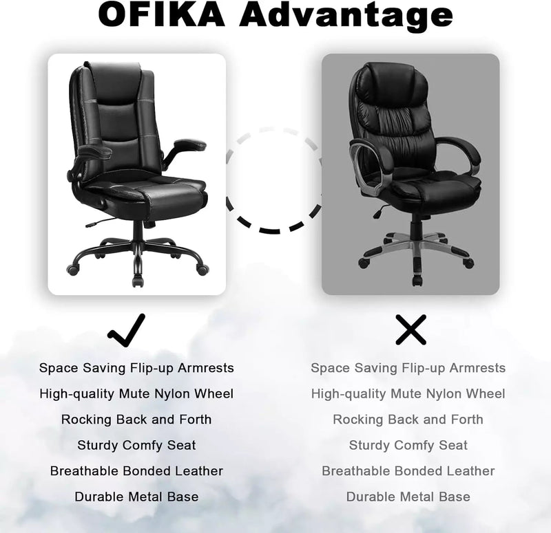 Ofika OFIKA Big and Tall Office Chair Computer Desk Chair OFC02
