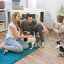 OFIKA Corner Dog Crate Furniture with Metal Mesh DH02 Vitesse Home