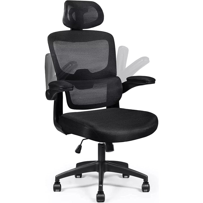 OFIKA Ergonomic Office Chair, High Back Mesh Desk Chair with Adjustable Headrest Vitesse Home