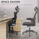 OFIKA Ergonomic Office Chair, High Back Mesh Desk Chair with Adjustable Headrest Vitesse Home
