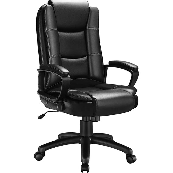 OFIKA High Back Heavy Duty Executive Office PC Chair, 400LBS 8Hours, Black OFC01 Vitesse Home