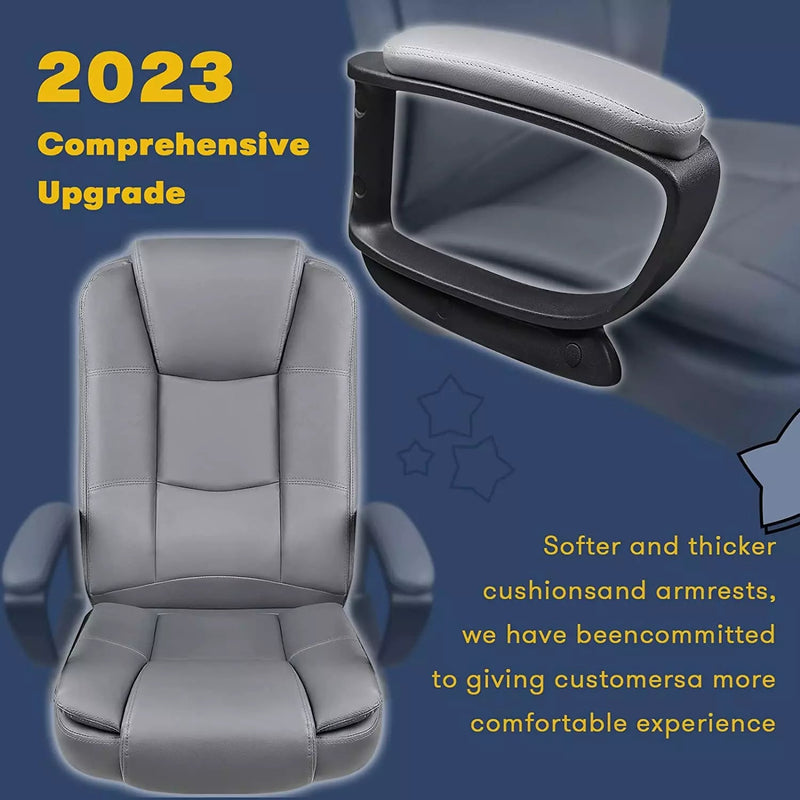 Ofika OFIKA High Back Heavy Duty Executive Leather Office Chair