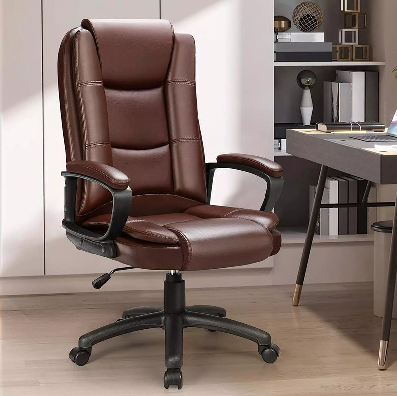 Ofika OFIKA High Back Heavy Duty Executive Leather Office Chair