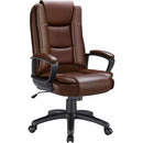 OFIKA High Back Heavy Duty Executive Office PC Chair, 400LBS 8Hours, Brown OFC01 Vitesse Home