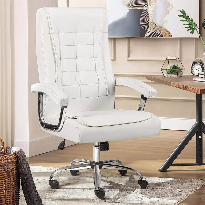 OFIKA Home Office Chair with Spring Cushion 400LBS High Back Executive