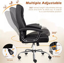 OFIKA Home Office Chair with Spring Cushion,400LBS High Back Executive Office Chair
