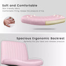 PUKAMI Armless Office Desk Chair with Wheels