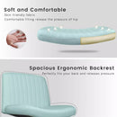 PUKAMI Armless Office Desk Chair with Wheels