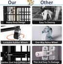 VITESSE 48/38 inch Heavy Duty Indestructible Metal Dog Crate