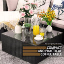 Vitesse 5/7 Pieces L Shaped Modular Patio Furniture Sets with Ottoman