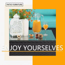 Vitesse 5/7 Pieces L Shaped Modular Patio Furniture Sets with Ottoman PF01