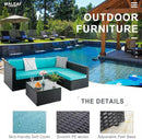 Vitesse 5/7 Pieces Patio Furniture Sets