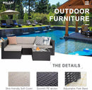 Vitesse 5/7 Pieces Patio Furniture Sets