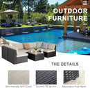 Vitesse 5/7 Pieces Patio Furniture Sets